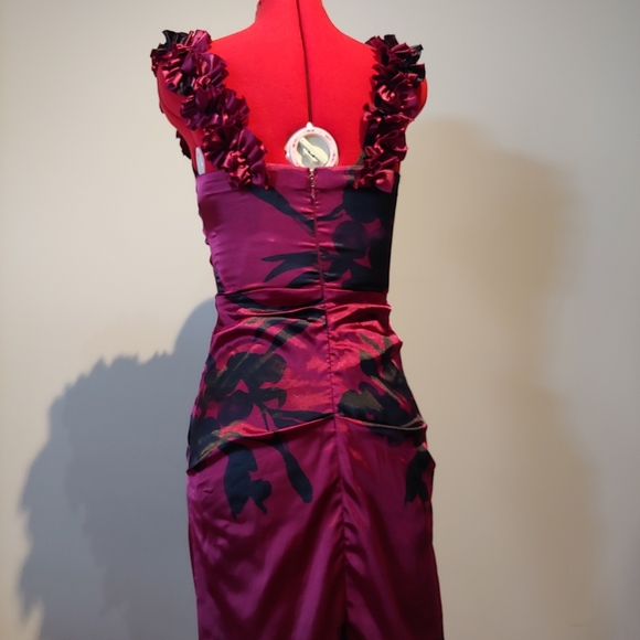 NWT Le Chateau Floral Print Cocktail Dress - Picture 2 of 9